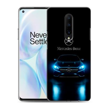 Силиконовый чехол на OnePlus 8 с принтом Mercedes Мерседес