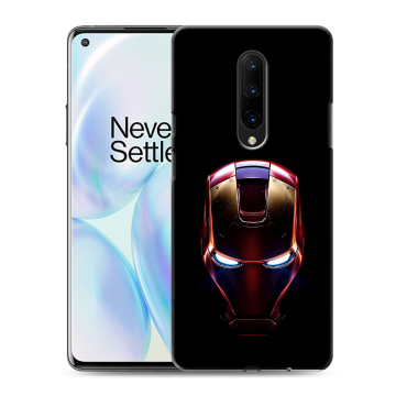 Силиконовый чехол на OnePlus 8 с принтом IronMan Железный человек Силиконовый чехол на OnePlus 8 с принтом IronMan Железный человек