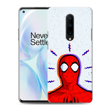 Силиконовый чехол на OnePlus 8 с принтом Spiderman Человек паук
