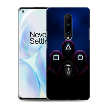 Силиконовый чехол на OnePlus 8 с принтом Игра Кальмара