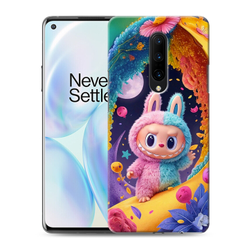 Силиконовый чехол на OnePlus 8 с принтом Labubu Лабубу