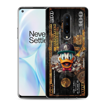 Силиконовый чехол на OnePlus 8 с принтом Дональд Дак Доллар Силиконовый чехол на OnePlus 8 с принтом Дональд Дак Доллар