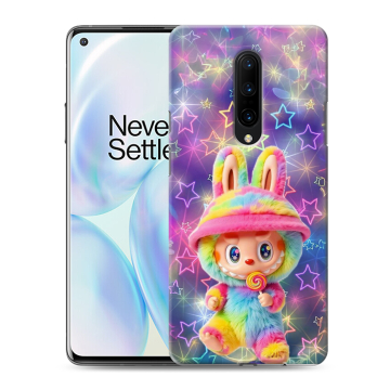 Силиконовый чехол на OnePlus 8 с принтом Labubu Лабубу