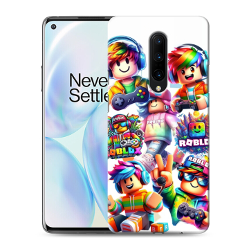 Силиконовый чехол на OnePlus 8 с принтом Roblox Роблокс Силиконовый чехол на OnePlus 8 с принтом Roblox Роблокс