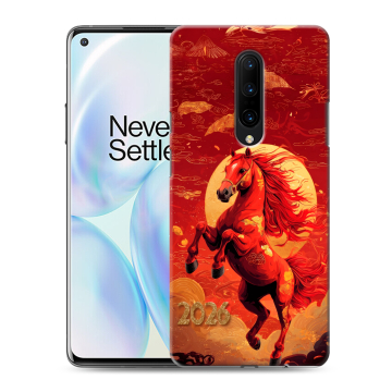 Силиконовый чехол на OnePlus 8 с принтом Новый год
