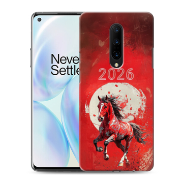 Силиконовый чехол на OnePlus 8 с принтом Новый год