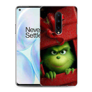 Силиконовый чехол на OnePlus 8 с принтом Новый год
