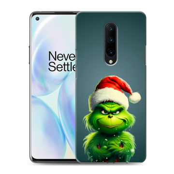 Силиконовый чехол на OnePlus 8 с принтом Новый год