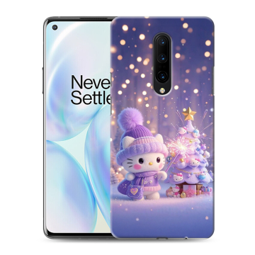 Силиконовый чехол на OnePlus 8 с принтом Новый год