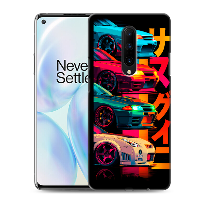 Силиконовый чехол на OnePlus 8 с принтом Гоночные машины Силиконовый чехол на OnePlus 8 с принтом Гоночные машины