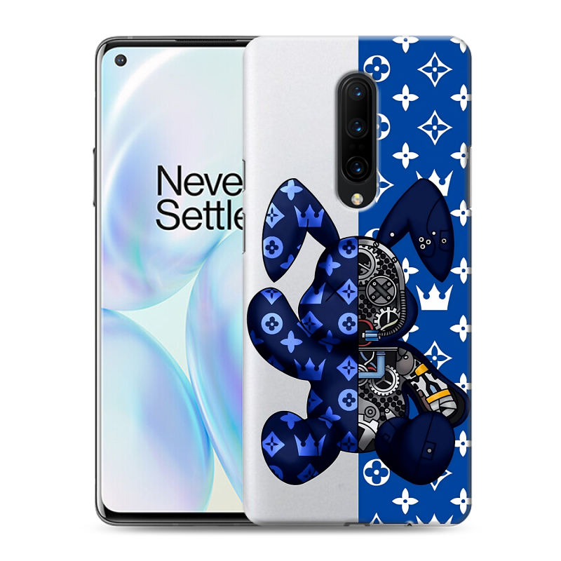 Силиконовый чехол на OnePlus 8 с принтом Луи робот Силиконовый чехол на OnePlus 8 с принтом Луи робот