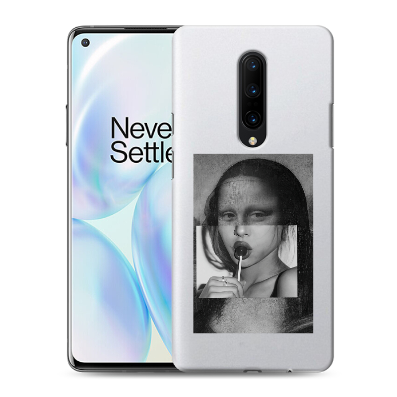 Силиконовый чехол на OnePlus 8 с принтом Мона Лиза Силиконовый чехол на OnePlus 8 с принтом Мона Лиза