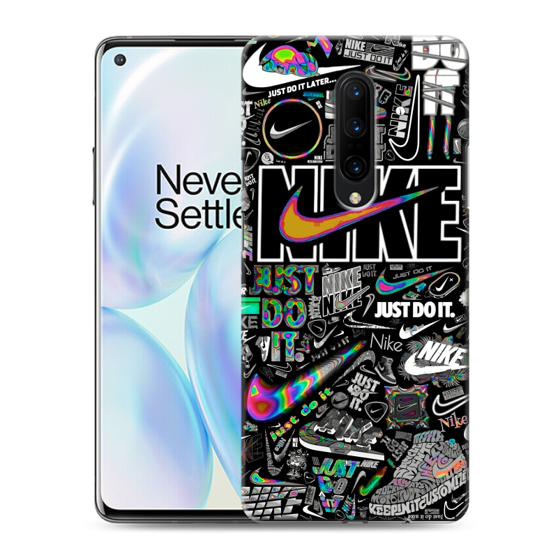 Пластиковый чехол на OnePlus 8 с принтом Найк Пластиковый чехол на OnePlus 8 с принтом Найк