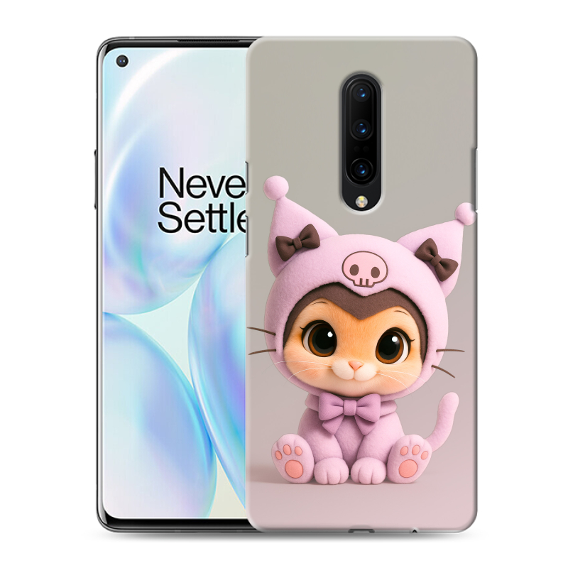 Силиконовый чехол на OnePlus 8 с принтом Куроми Kuromi Силиконовый чехол на OnePlus 8 с принтом Куроми Kuromi