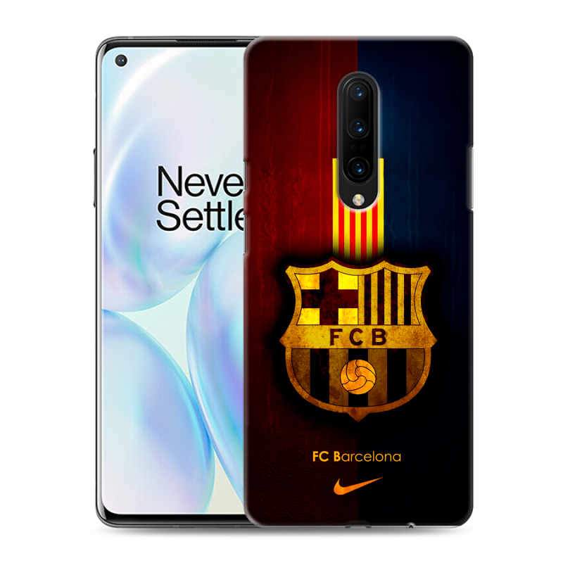 Силиконовый противоударный чехол на OnePlus 8 с принтом Барселона Barcelona Силиконовый противоударный чехол на OnePlus 8 с принтом Барселона Barcelona