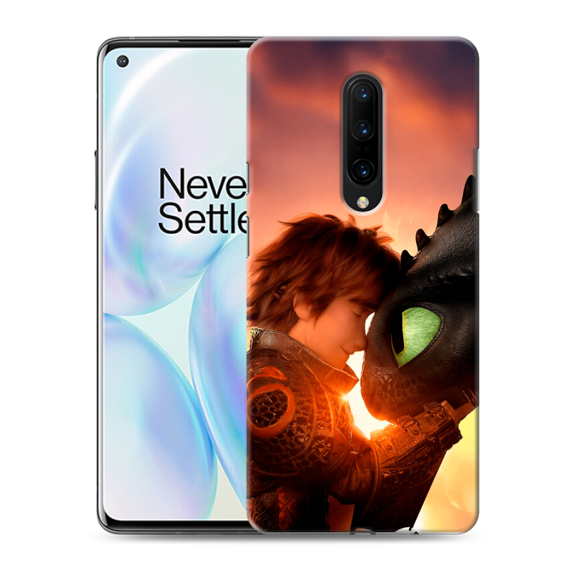Силиконовый чехол на OnePlus 8 с принтом Как приручить дракона Силиконовый чехол на OnePlus 8 с принтом Как приручить дракона