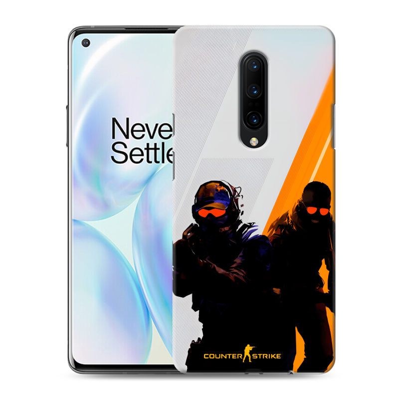 Силиконовый противоударный чехол на OnePlus 8 с принтом Контер страйк Counter strike Силиконовый противоударный чехол на OnePlus 8 с принтом Контер страйк Counter strike