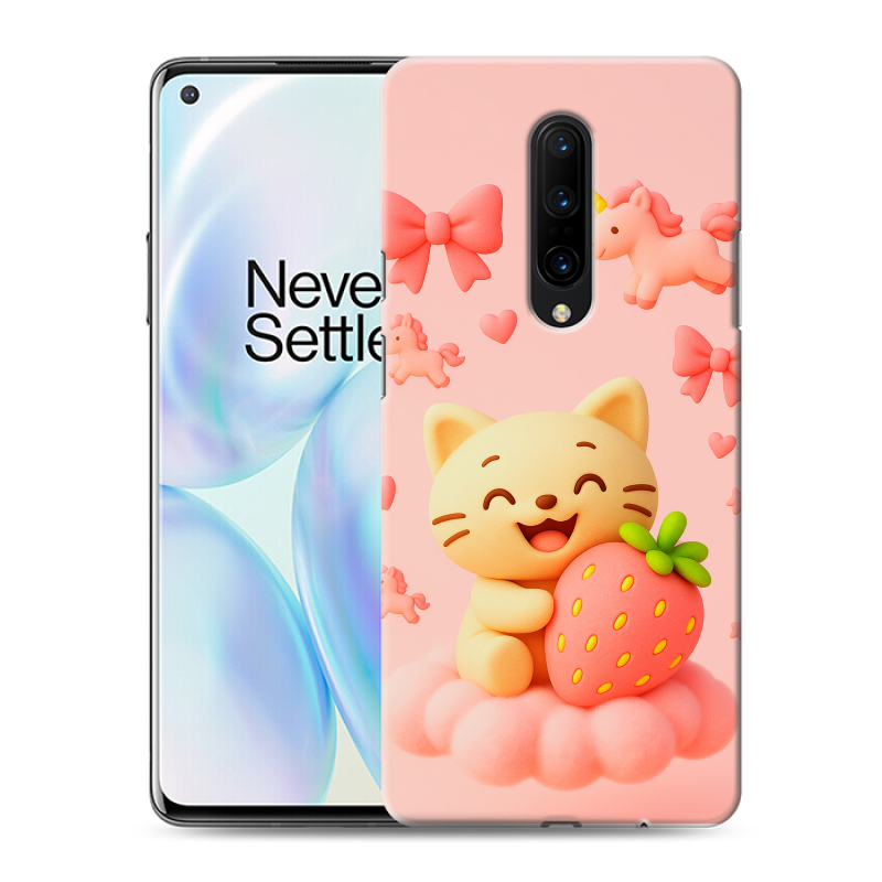 Силиконовый противоударный чехол на OnePlus 8 с принтом для девочек Силиконовый противоударный чехол на OnePlus 8 с принтом для девочек