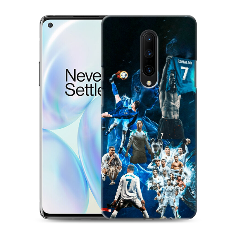 Силиконовый чехол на OnePlus 8 с принтом Реал Роналдо Силиконовый чехол на OnePlus 8 с принтом Реал Роналдо