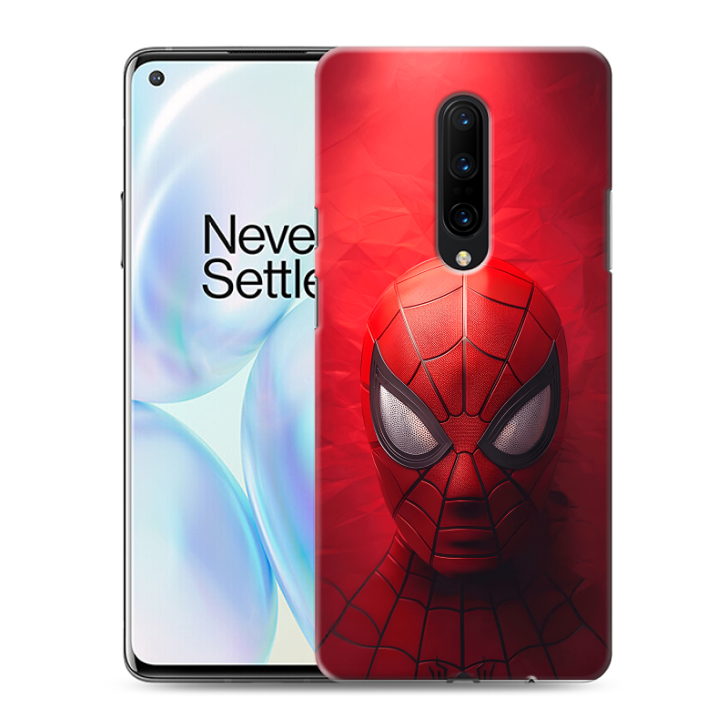 Силиконовый чехол на OnePlus 8 с принтом Spiderman Человек паук Силиконовый чехол на OnePlus 8 с принтом Spiderman Человек паук