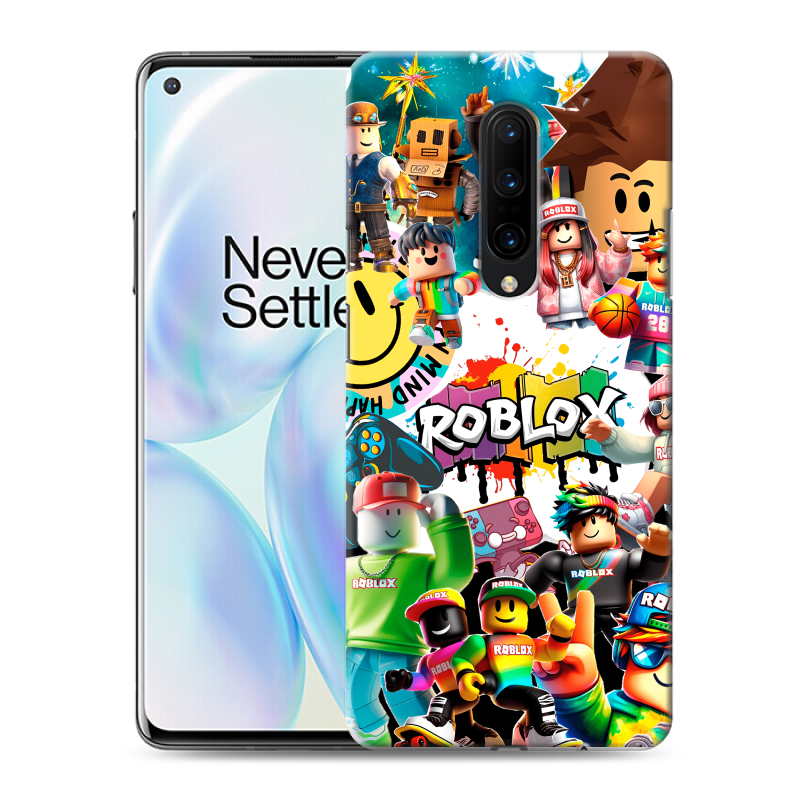 Пластиковый чехол на OnePlus 8 с принтом Roblox Роблокс Пластиковый чехол на OnePlus 8 с принтом Roblox Роблокс