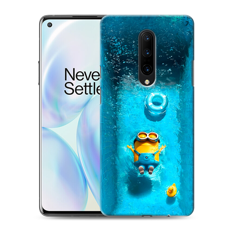 Силиконовый чехол на OnePlus 8 с принтом Миньоны Силиконовый чехол на OnePlus 8 с принтом Миньоны