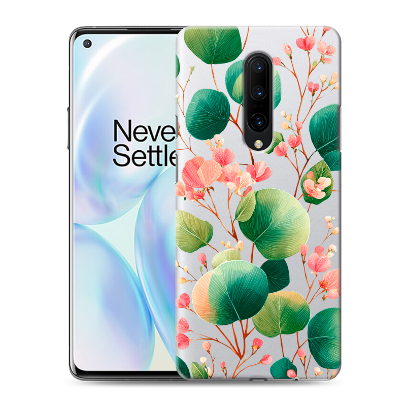 Силиконовый противоударный чехол на OnePlus 8 с принтом женский Силиконовый противоударный чехол на OnePlus 8 с принтом женский