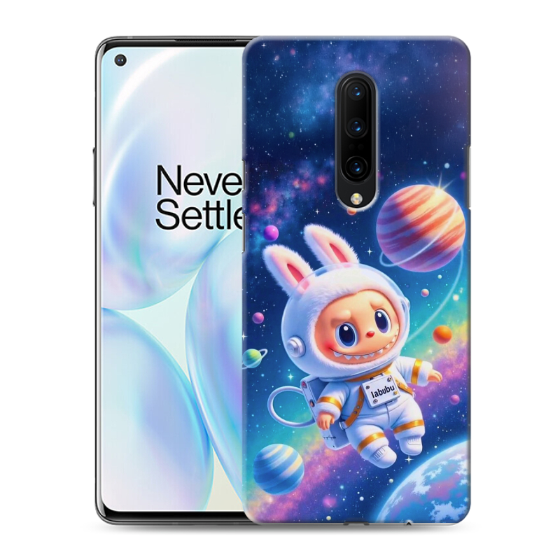 Силиконовый чехол на OnePlus 8 с принтом Labubu Лабубу Силиконовый чехол на OnePlus 8 с принтом Labubu Лабубу