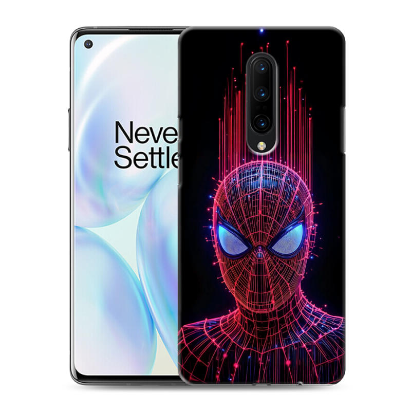 Силиконовый чехол на OnePlus 8 с принтом Spiderman Человек паук Силиконовый чехол на OnePlus 8 с принтом Spiderman Человек паук