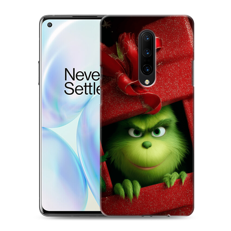 Пластиковый чехол на OnePlus 8 с принтом Новый год Пластиковый чехол на OnePlus 8 с принтом Новый год