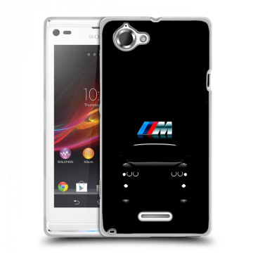 Силиконовый чехол на Sony Xperia L с принтом БМВ BMW Силиконовый чехол на Sony Xperia L с принтом БМВ BMW