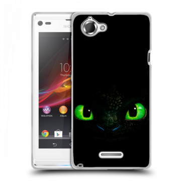 Силиконовый чехол на Sony Xperia L с принтом Как приручить дракона Силиконовый чехол на Sony Xperia L с принтом Как приручить дракона