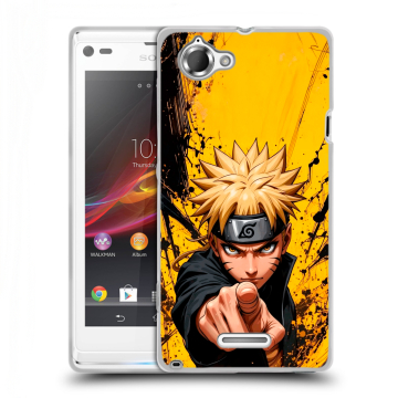 Силиконовый чехол на Sony Xperia L с принтом Naruto Наруто Силиконовый чехол на Sony Xperia L с принтом Naruto Наруто