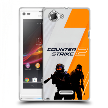 Силиконовый чехол на Sony Xperia L с принтом Counter Strike Силиконовый чехол на Sony Xperia L с принтом Counter Strike