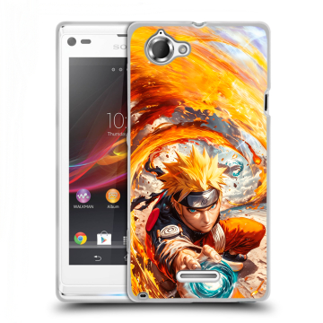 Силиконовый чехол на Sony Xperia L с принтом Аниме Наруто Naruto Силиконовый чехол на Sony Xperia L с принтом Аниме Наруто Naruto