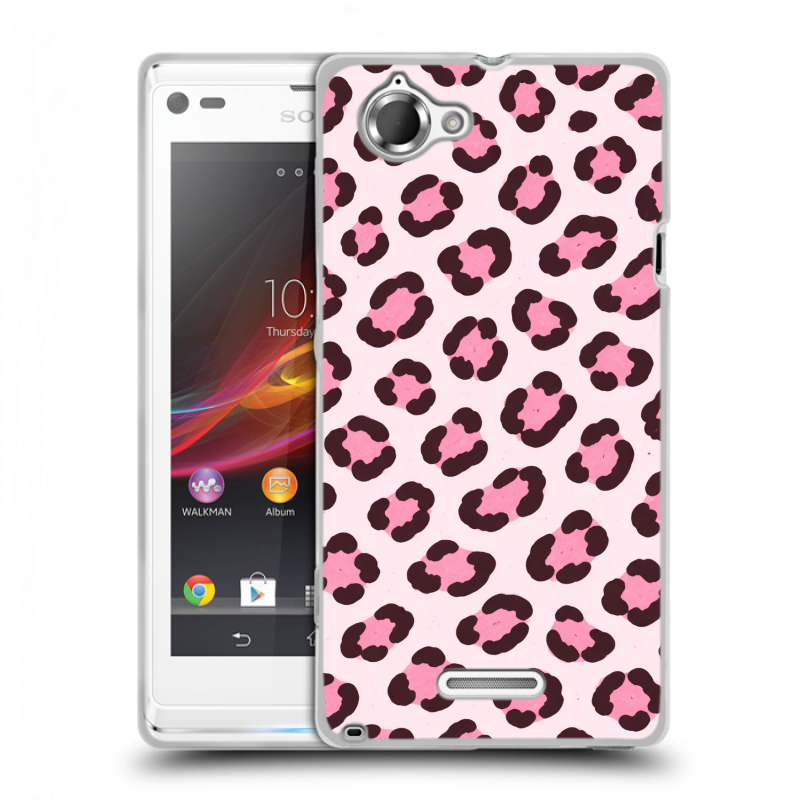 Силиконовый чехол на Sony Xperia L с принтом для девочек Силиконовый чехол на Sony Xperia L с принтом для девочек
