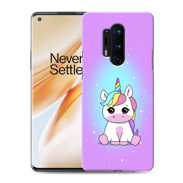 Силиконовый чехол на OnePlus 8 Pro с принтом Единорог Силиконовый чехол на OnePlus 8 Pro с принтом Единорог