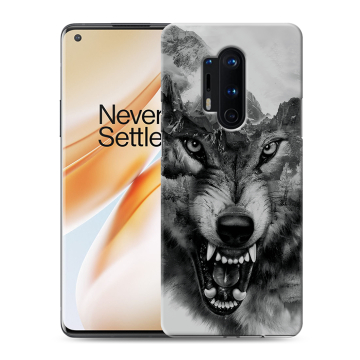 Силиконовый чехол на OnePlus 8 Pro с принтом Волк Силиконовый чехол на OnePlus 8 Pro с принтом Волк