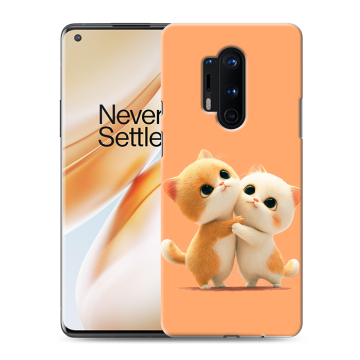 Силиконовый чехол на OnePlus 8 Pro с принтом Милые котики Силиконовый чехол на OnePlus 8 Pro с принтом Милые котики