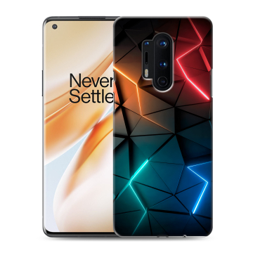 Силиконовый чехол на OnePlus 8 Pro с принтом Абстракция неон Силиконовый чехол на OnePlus 8 Pro с принтом Абстракция неон
