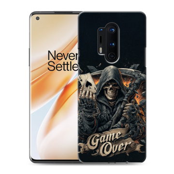 Силиконовый чехол на OnePlus 8 Pro с принтом Скелет карты Силиконовый чехол на OnePlus 8 Pro с принтом Скелет карты