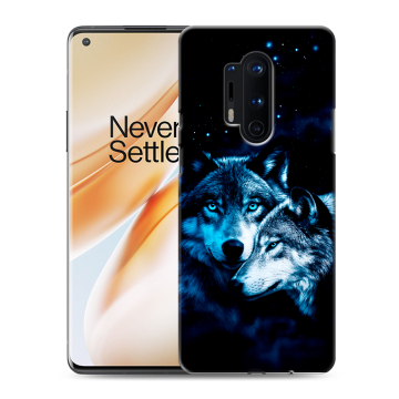 Силиконовый чехол на OnePlus 8 Pro с принтом Волки Силиконовый чехол на OnePlus 8 Pro с принтом Волки