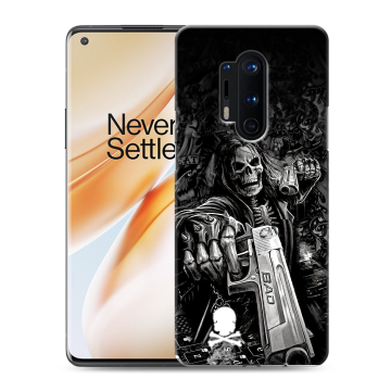 Силиконовый чехол на OnePlus 8 Pro с принтом Скелет Силиконовый чехол на OnePlus 8 Pro с принтом Скелет