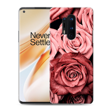 Силиконовый чехол на OnePlus 8 Pro с принтом Цветы розы Силиконовый чехол на OnePlus 8 Pro с принтом Цветы розы
