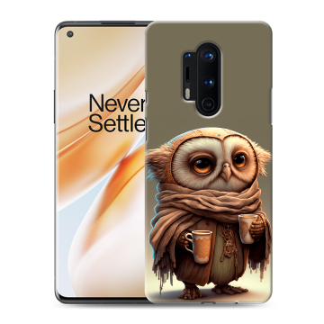 Силиконовый чехол на OnePlus 8 Pro с принтом Сова Силиконовый чехол на OnePlus 8 Pro с принтом Сова