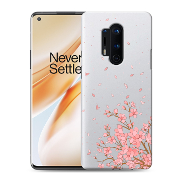 Силиконовый чехол на OnePlus 8 Pro с принтом Ветка сакуры Силиконовый чехол на OnePlus 8 Pro с принтом Ветка сакуры