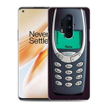 Силиконовый чехол на OnePlus 8 Pro с принтом Старый телефон Силиконовый чехол на OnePlus 8 Pro с принтом Старый телефон