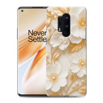 Силиконовый чехол на OnePlus 8 Pro с принтом Цветы