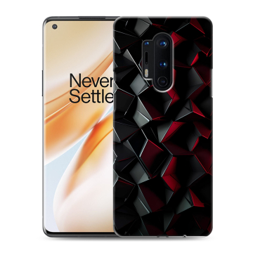 Силиконовый чехол на OnePlus 8 Pro с принтом Абстракция