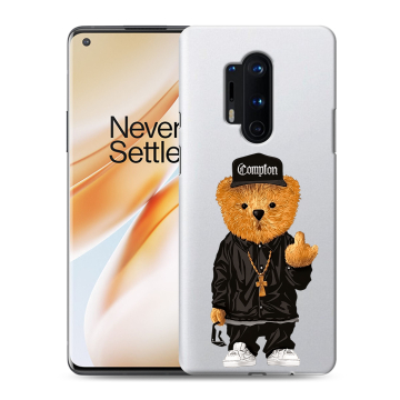 Силиконовый чехол на OnePlus 8 Pro с принтом Мишка Силиконовый чехол на OnePlus 8 Pro с принтом Мишка